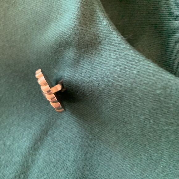 VTG Worthington Blazer Women’s 6 small Teal Green Double Breast Pocket Wicked - Picture 6 of 13